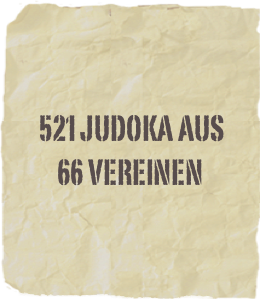  521 Judoka aus 66 Vereinen 